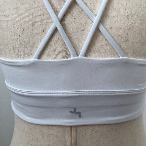Joy Lab NWT White Sports Bra Women M - Picture 7 of 11